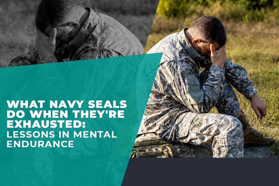 Navy SEALs demonstrating mental endurance during a challenging training exercise