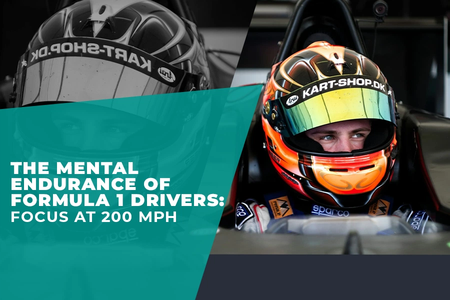 Mental endurance helps Formula 1 drivers maintain focus, quick decision-making, and peak performance during high-speed racing under extreme pressure.