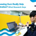 chewing gum help concentration