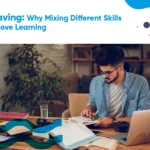 Interleaving technique for learning shown by a student working with multiple study materials